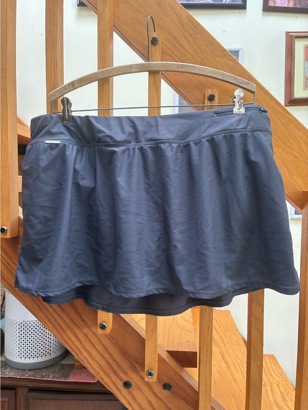 Zeroxposure SwimSkirt with Built-in Shorts. NWOT Gray 20W